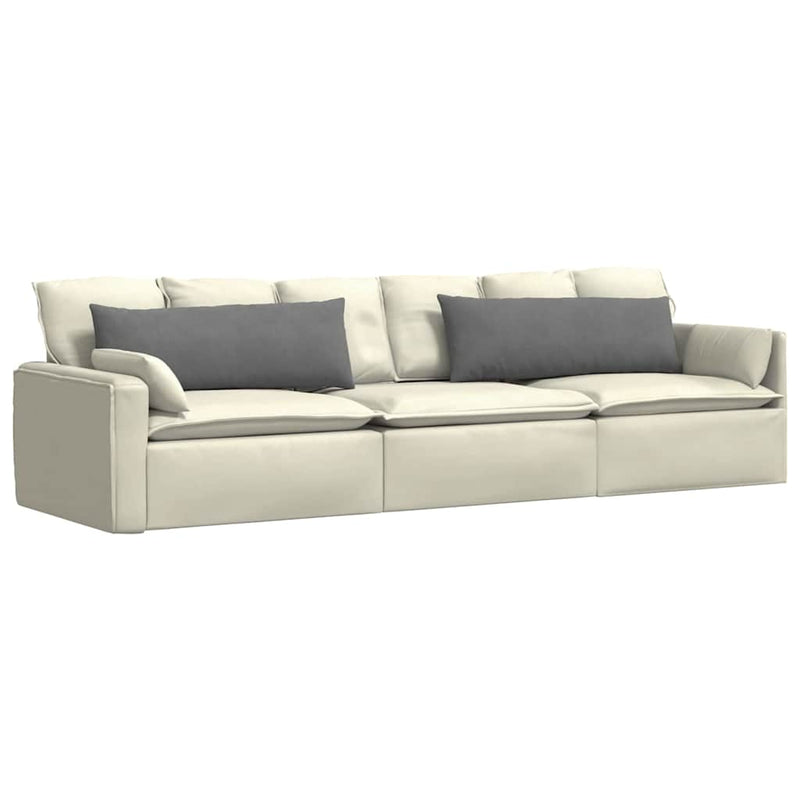Load image into Gallery viewer, Vidaxl sofa kussens 2 stuks donkergrijs 120 x 40 cm stof
