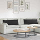Vidaxl sofa kussens 2 st stof zwart 120 x 40 cm