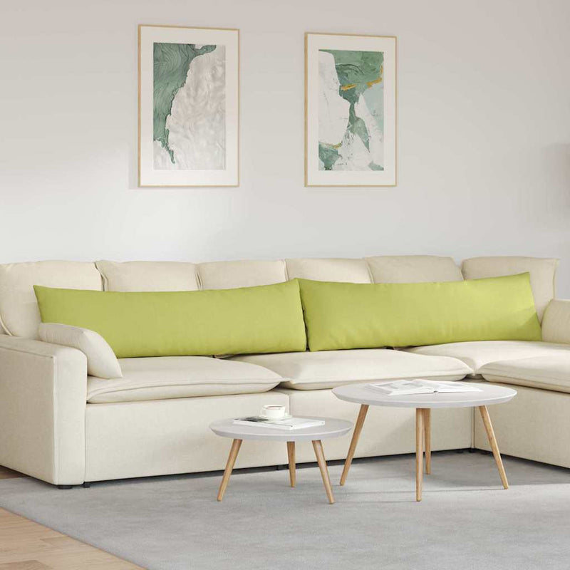 Load image into Gallery viewer, Vidaxl sofa kussens 2 pcs lichtgroen 145 x 40 cm stof
