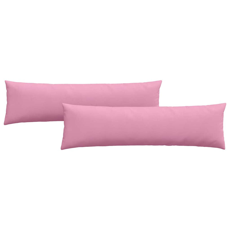 Load image into Gallery viewer, Vidaxl sofa kussens 2 pcs roze 145 x 40 cm stof
