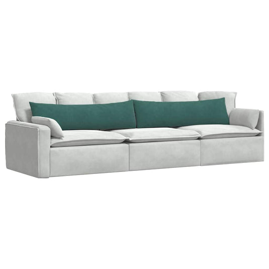 Vidaxl sofa kussens 2 stuks donkergroen 145 x 40 cm cordstof
