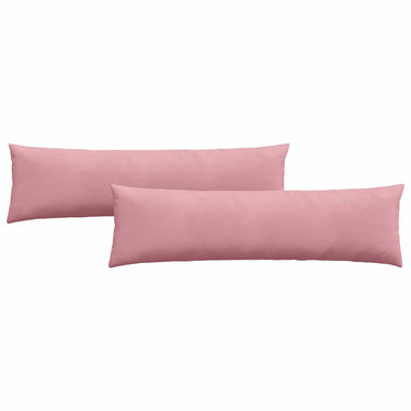 Vidaxl sofa kussens 2 stuks roze 145 x 40 cm cordstof