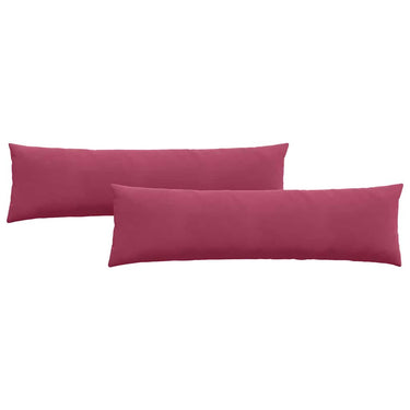 Vidaxl sofa kussens 2 stuks wijnrood 145 x 40 cm cordstof