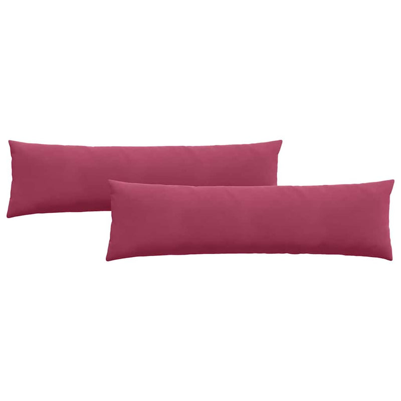 Load image into Gallery viewer, Vidaxl sofa kussens 2 stuks wijnrood 145 x 40 cm cordstof
