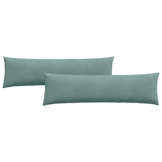 Vidaxl sofa kussens 2 stuks zeegroen 145 x 40 cm cordstof