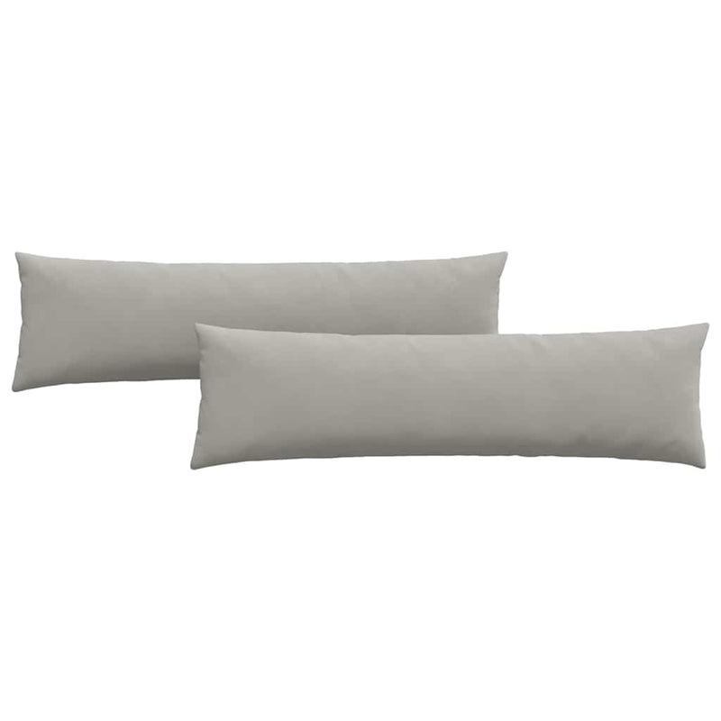Load image into Gallery viewer, Vidaxl sofa kussens 2 stuks lichtgrijs 145 x 40 cm stof
