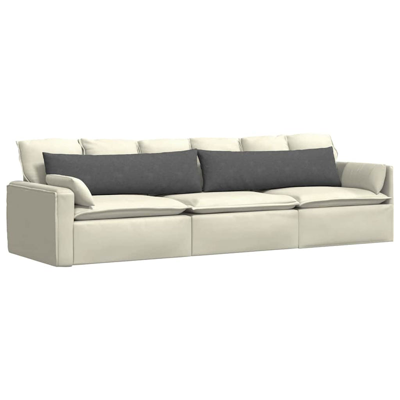 Load image into Gallery viewer, Vidaxl sofa kussens 2 stuks donkergrijs 145 x 40 cm cordstof

