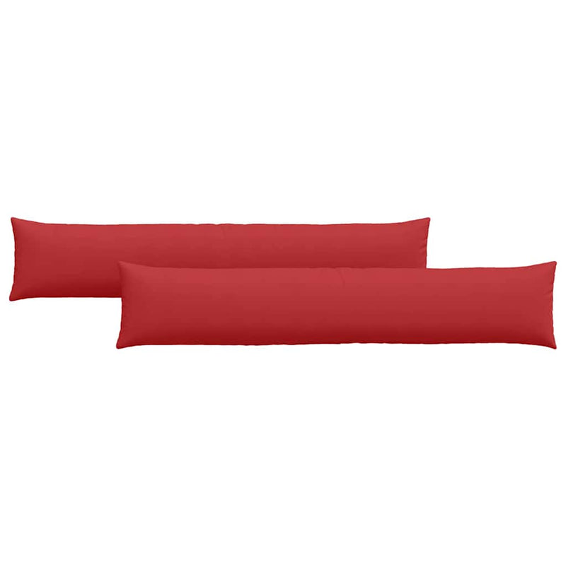 Load image into Gallery viewer, Vidaxl sofa kussens 2 pcs rood 200 x 40 cm stof

