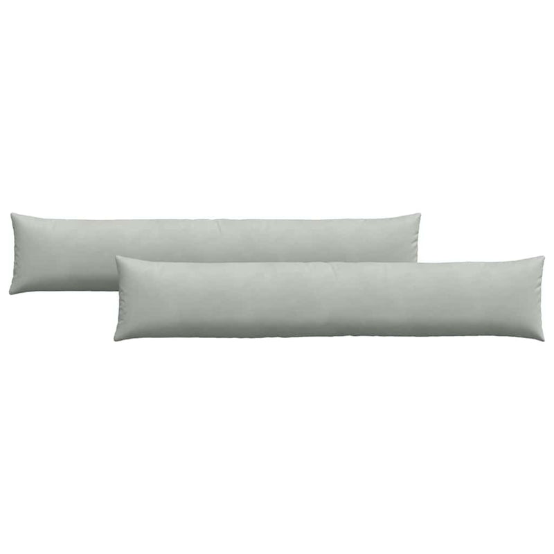 Load image into Gallery viewer, Vidaxl sofa kussens 2 stuks lichtgrijs 200 x 40 cm cordstof
