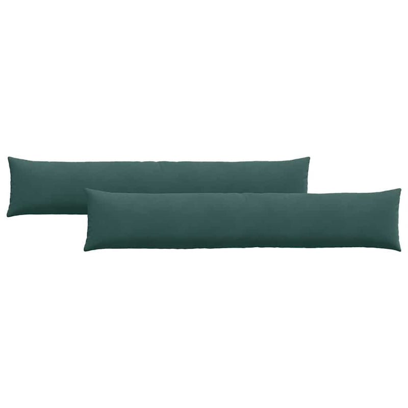 Load image into Gallery viewer, Vidaxl sofa kussens 2 stuks donkergroen 200 x 40 cm cordstof
