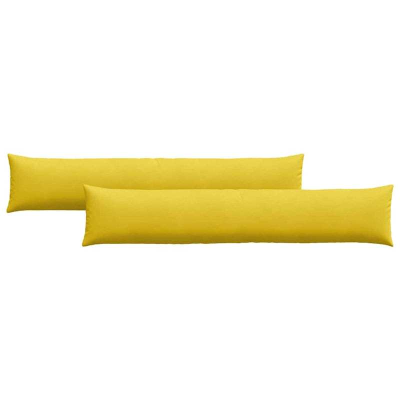 Load image into Gallery viewer, Vidaxl sofa kussens 2 stuks geel 200 x 40 cm cordstof
