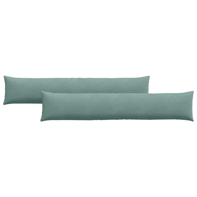 Load image into Gallery viewer, Vidaxl sofa kussens 2 stuks zeegroen 200 x 40 cm cordstof
