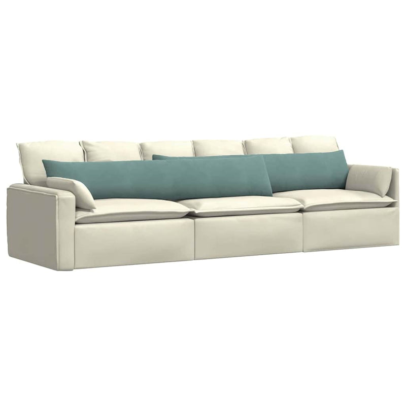 Load image into Gallery viewer, Vidaxl sofa kussens 2 stuks zeegroen 200 x 40 cm cordstof
