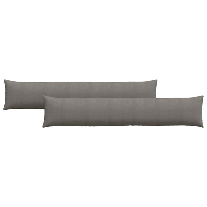 Load image into Gallery viewer, Vidaxl sofa kussens 2 stuks lichtgrijs 200 x 40 cm cordstof
