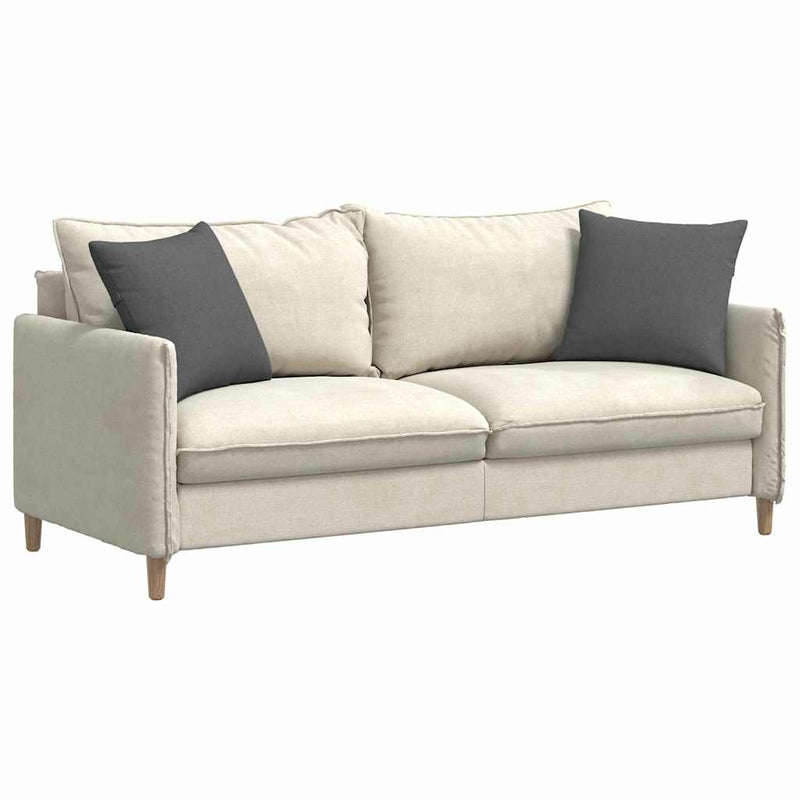 Load image into Gallery viewer, Vidaxl sofa kussens 2 pcs donkergrijs 45 x 45 cm stof

