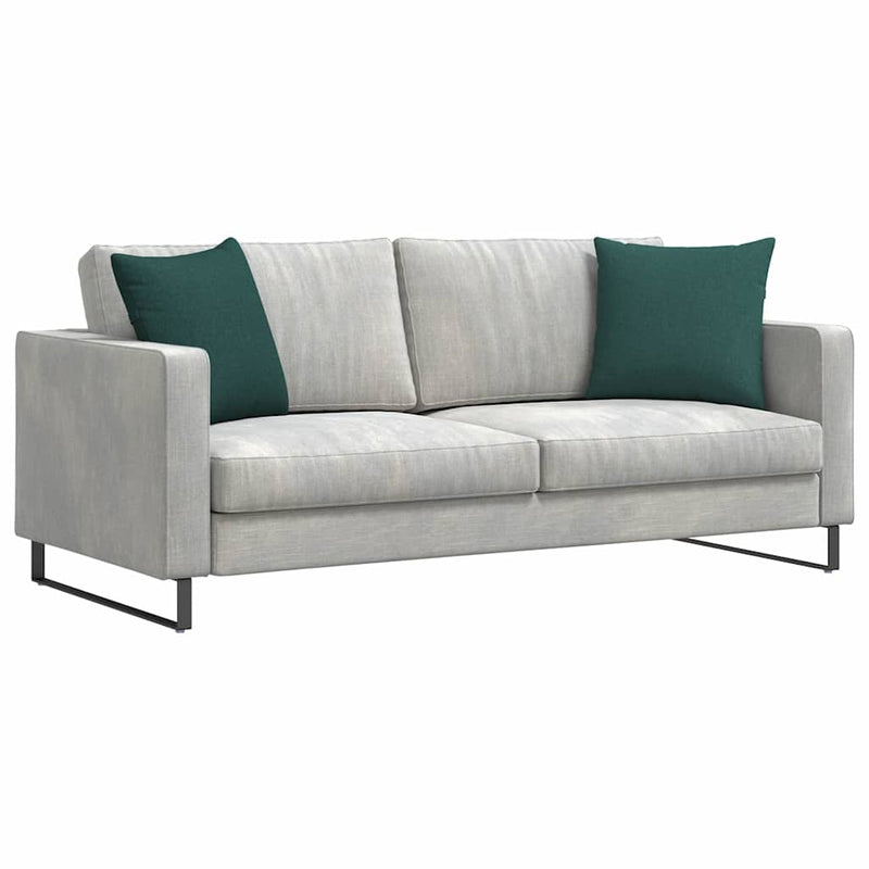 Load image into Gallery viewer, Vidaxl sofa kussens 2 pcs donkergroen 45 x 45 cm stof
