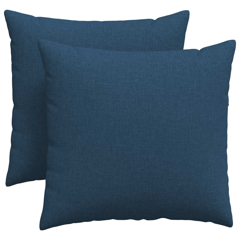 Load image into Gallery viewer, Vidaxl sofa kussens 2 pcs blauw 45 x 45 cm stof
