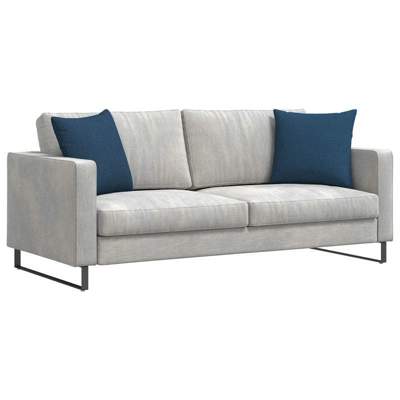 Load image into Gallery viewer, Vidaxl sofa kussens 2 pcs blauw 45 x 45 cm stof
