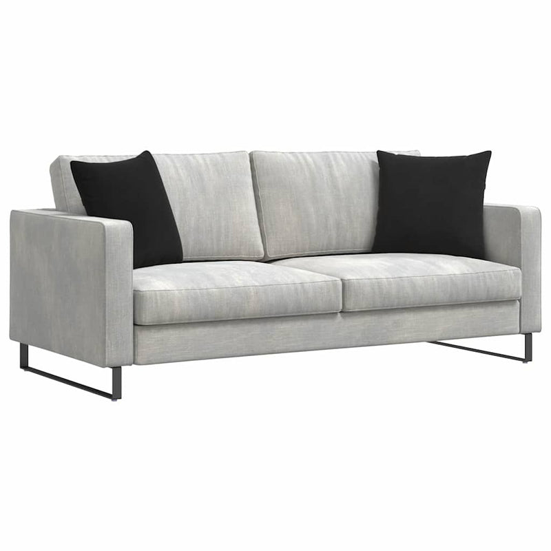 Load image into Gallery viewer, Vidaxl sofa kussens 2 stuks zwart 45 x 45 cm cordstof
