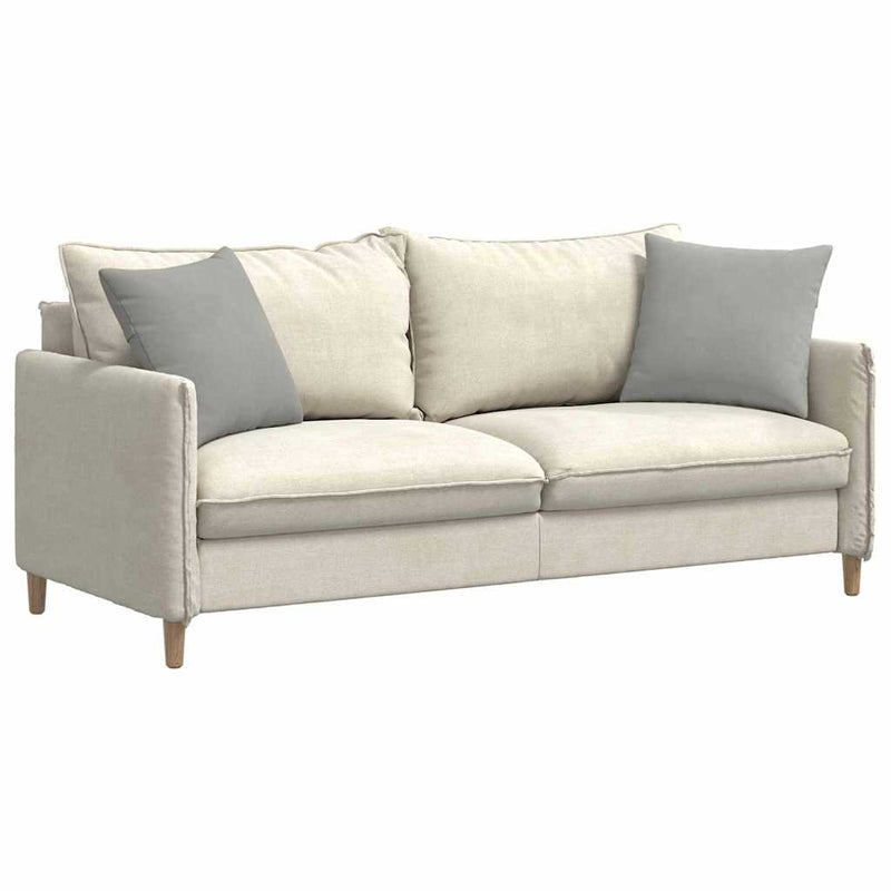 Load image into Gallery viewer, Vidaxl sofa kussens 2 stuks lichtgrijs 45 x 45 cm stof
