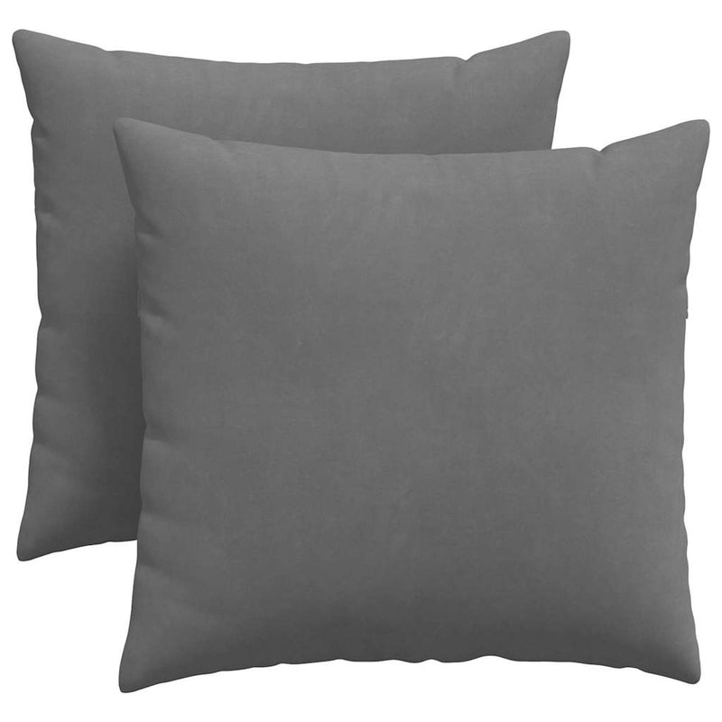 Load image into Gallery viewer, Vidaxl sofa kussens 2 stuks donkergrijs 45 x 45 cm stof
