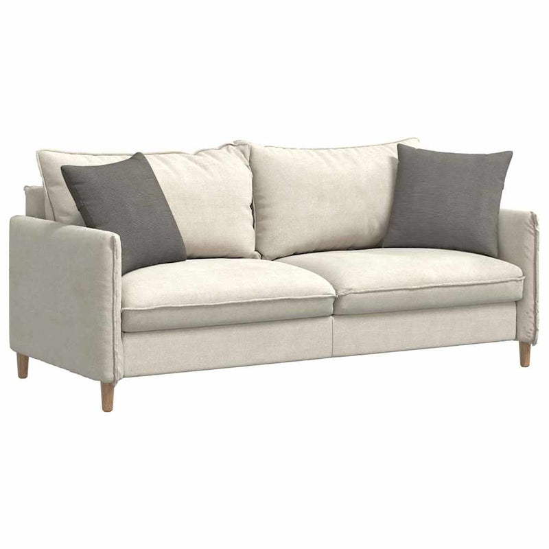Load image into Gallery viewer, Vidaxl sofa kussens 2 stuks lichtgrijs 45 x 45 cm cordstof
