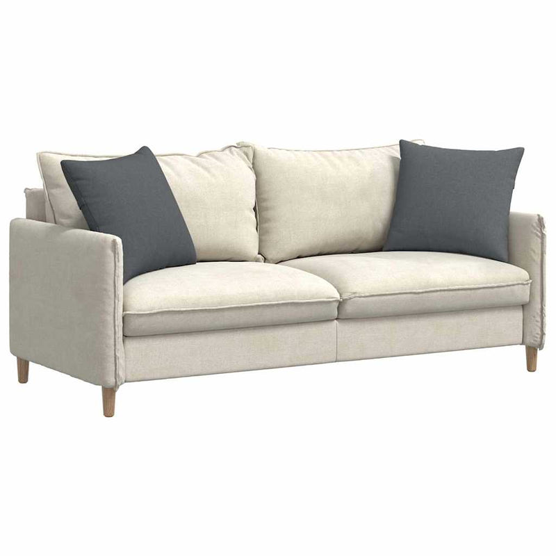 Load image into Gallery viewer, Vidaxl sofa kussens 2 pcs donkergrijs 50 x 50 cm stof
