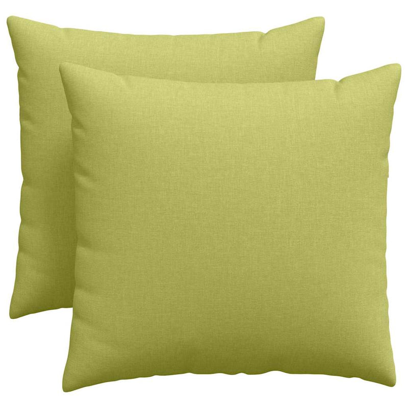 Load image into Gallery viewer, Vidaxl sofa kussens 2 pcs lichtgroen 50 x 50 cm stof

