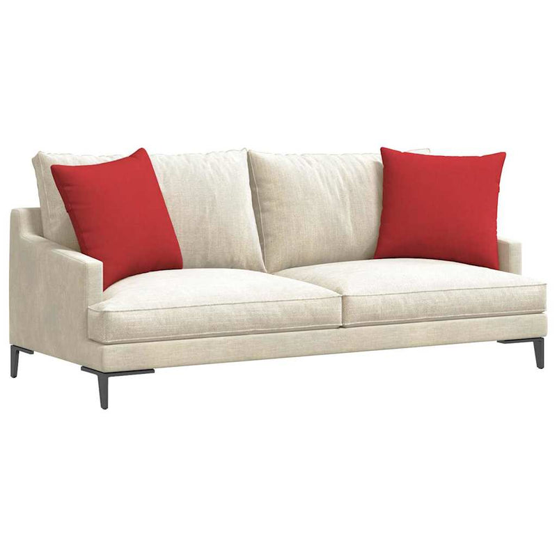 Load image into Gallery viewer, Vidaxl sofa kussens 2 pcs rood 50 x 50 cm stof

