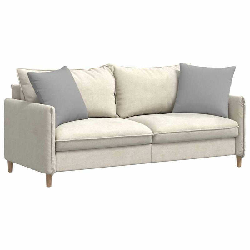 Load image into Gallery viewer, Vidaxl sofa kussens 2 pcs wolkengrijs 50 x 50 cm stof
