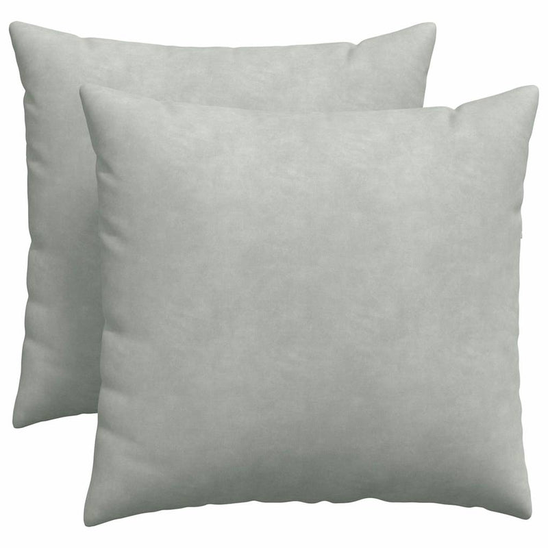 Load image into Gallery viewer, Vidaxl sofa kussens 2 stuks lichtgrijs 50 x 50 cm cordstof
