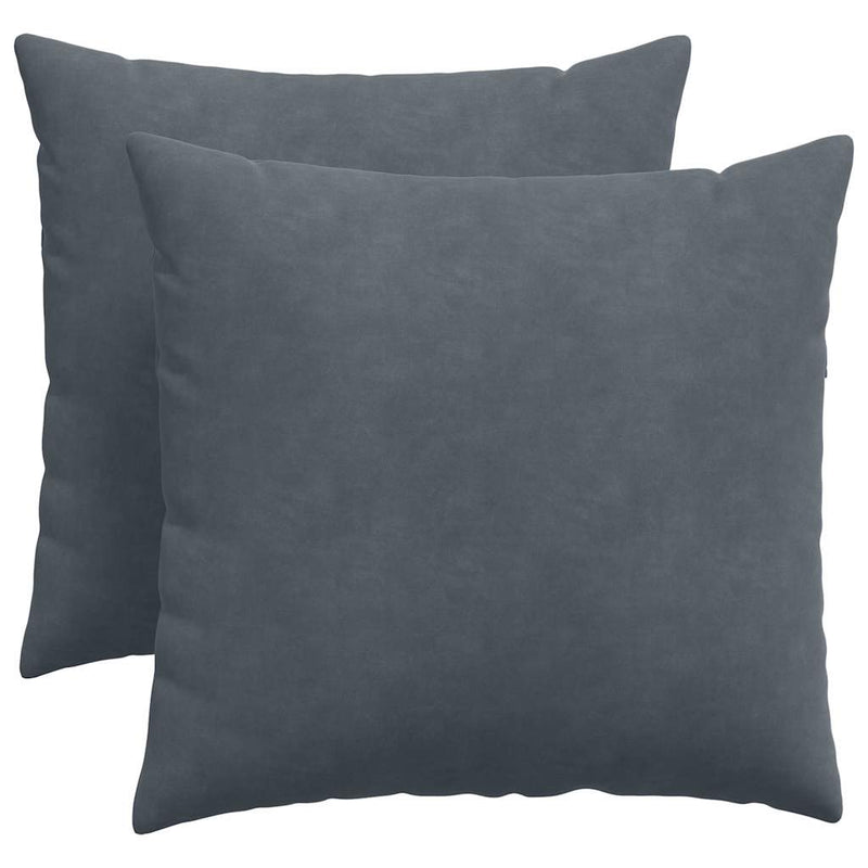 Load image into Gallery viewer, Vidaxl sofa kussens 2 stuks donkergrijs 50 x 50 cm cordstof

