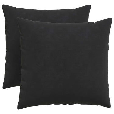 Vidaxl sofa kussens 2 stuks zwart 50 x 50 cm cordstof
