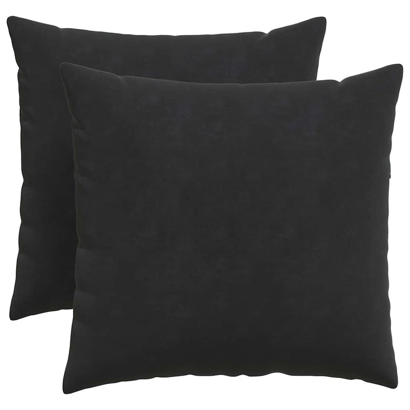 Load image into Gallery viewer, Vidaxl sofa kussens 2 stuks zwart 50 x 50 cm cordstof

