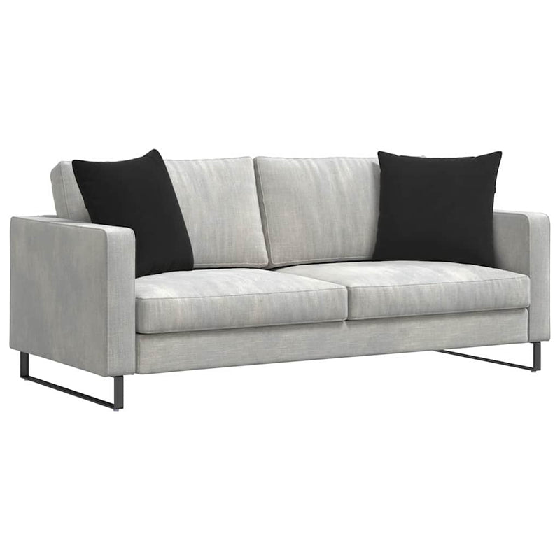 Load image into Gallery viewer, Vidaxl sofa kussens 2 stuks zwart 50 x 50 cm cordstof
