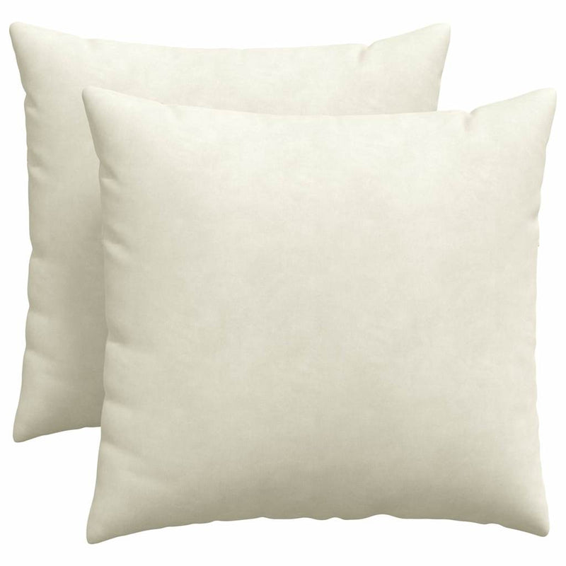Load image into Gallery viewer, Vidaxl sofa kussens 2 stuks crème 50 x 50 cm cordstof
