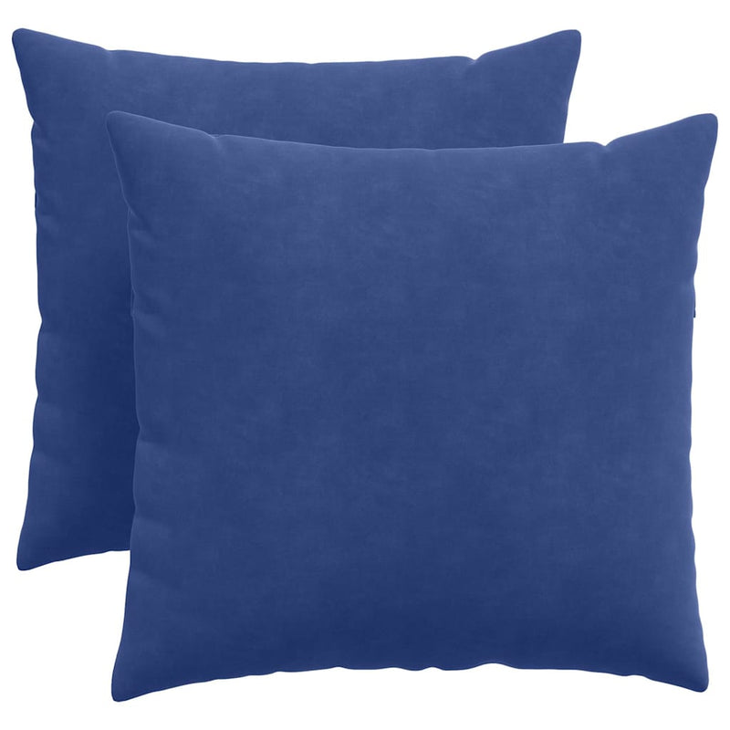 Load image into Gallery viewer, Vidaxl sofa kussens 2 stuks politieblauw 50 x 50 cm cordstof
