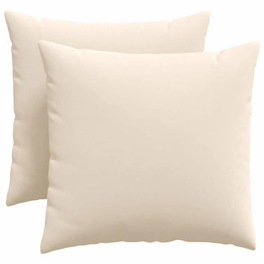 Vidaxl sofa kussens 2 stuks beige 50 x 50 cm stof
