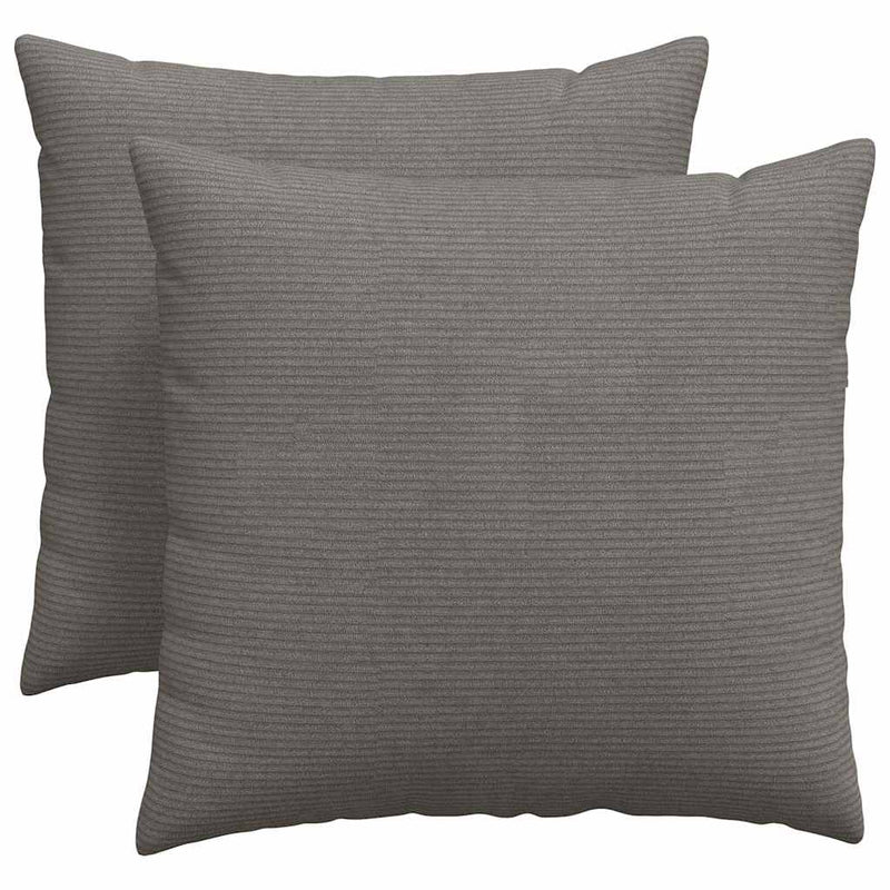 Load image into Gallery viewer, Vidaxl sofa kussens 2 stuks lichtgrijs 50 x 50 cm cordstof
