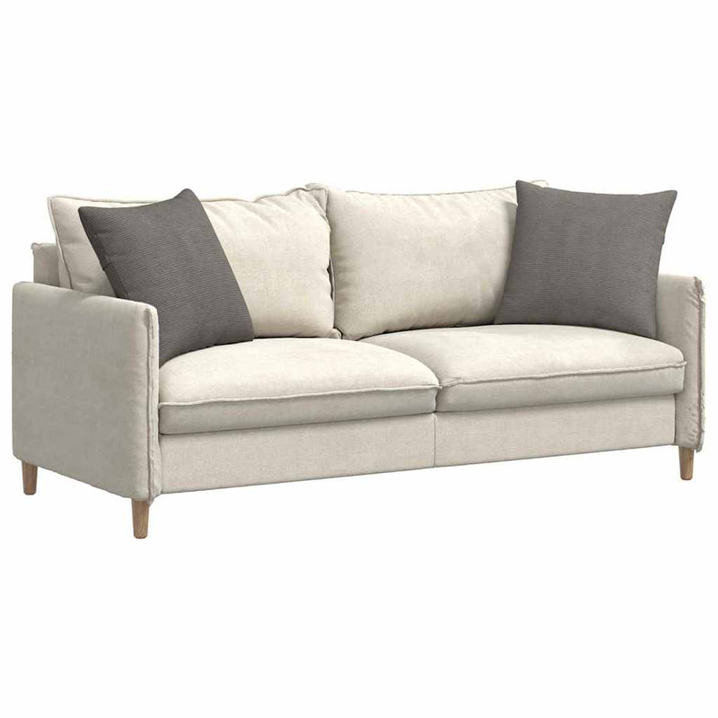 Load image into Gallery viewer, Vidaxl sofa kussens 2 stuks lichtgrijs 50 x 50 cm cordstof
