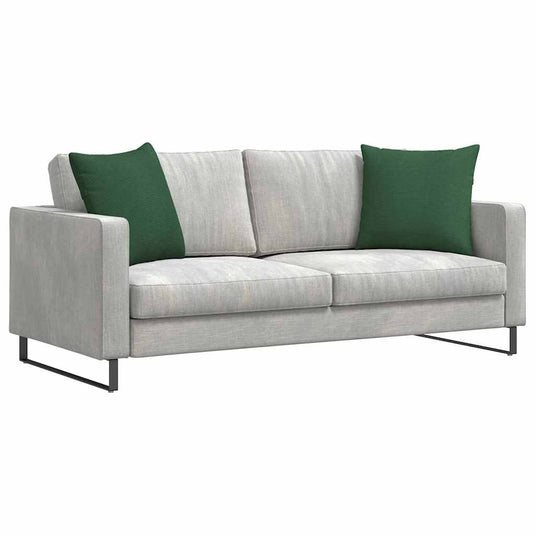 Vidaxl sofa kussens 2 stuks donkergroen 50 x 50 cm cordstof