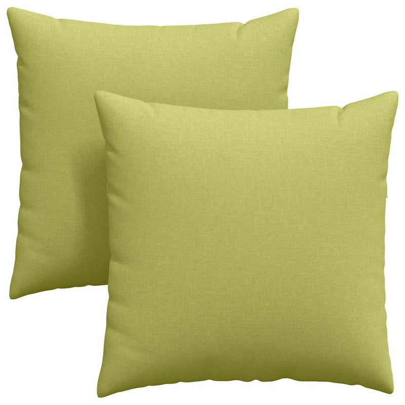 Load image into Gallery viewer, Vidaxl sofa kussens 2 pcs lichtgroen 60 x 60 cm stof
