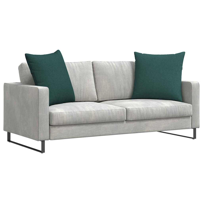 Load image into Gallery viewer, Vidaxl sofa kussens 2 pcs donkergroen 80 x 80 cm stof
