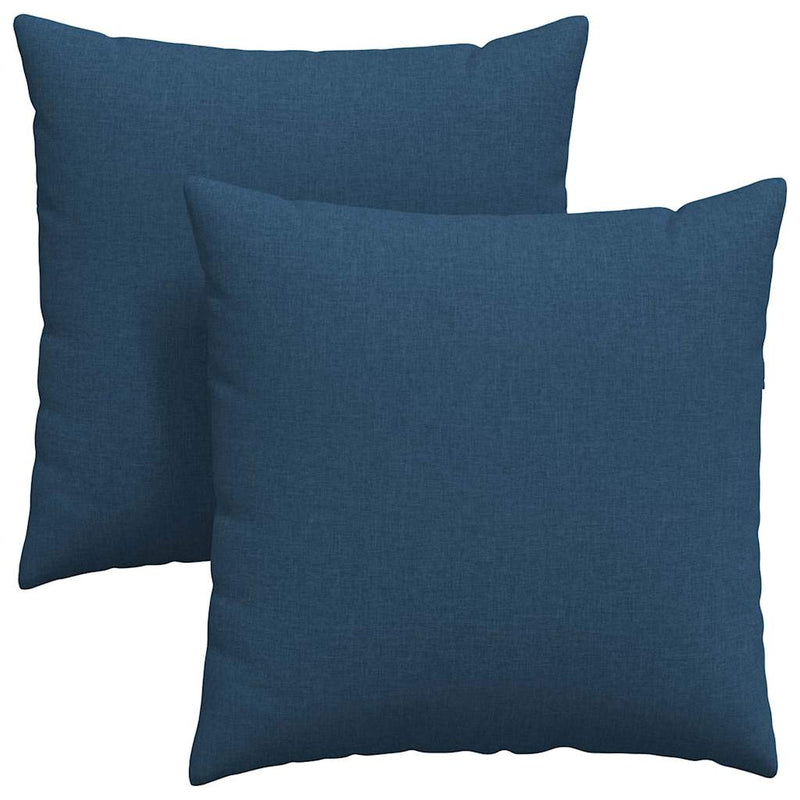 Load image into Gallery viewer, Vidaxl sofa kussens 2 pcs blauw 80 x 80 cm stof
