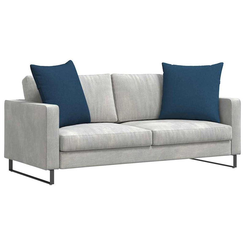 Load image into Gallery viewer, Vidaxl sofa kussens 2 pcs blauw 80 x 80 cm stof
