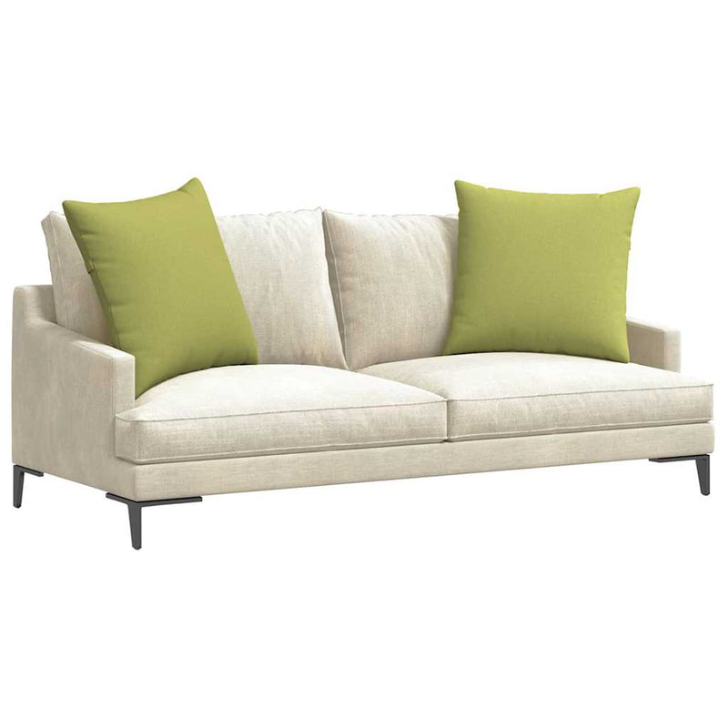 Load image into Gallery viewer, Vidaxl sofa kussens 2 pcs lichtgroen 80 x 80 cm stof
