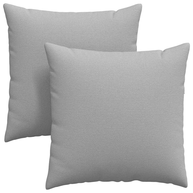 Load image into Gallery viewer, Vidaxl sofa kussens 2 pcs wolkengrijs 80 x 80 cm stof
