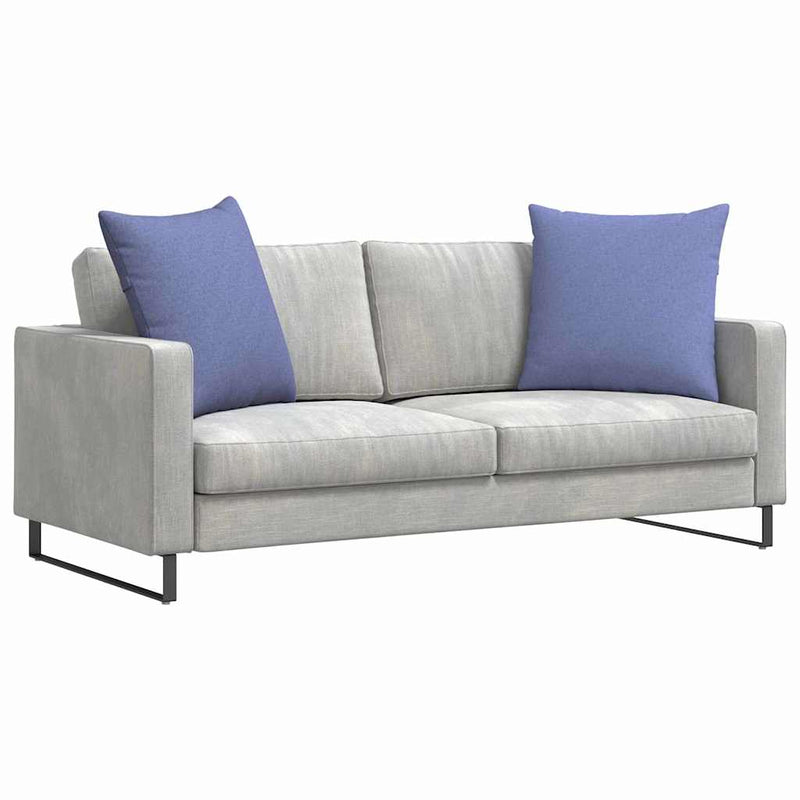 Load image into Gallery viewer, Vidaxl sofa kussens 2 pcs jeans blauw 80 x 80 cm stof
