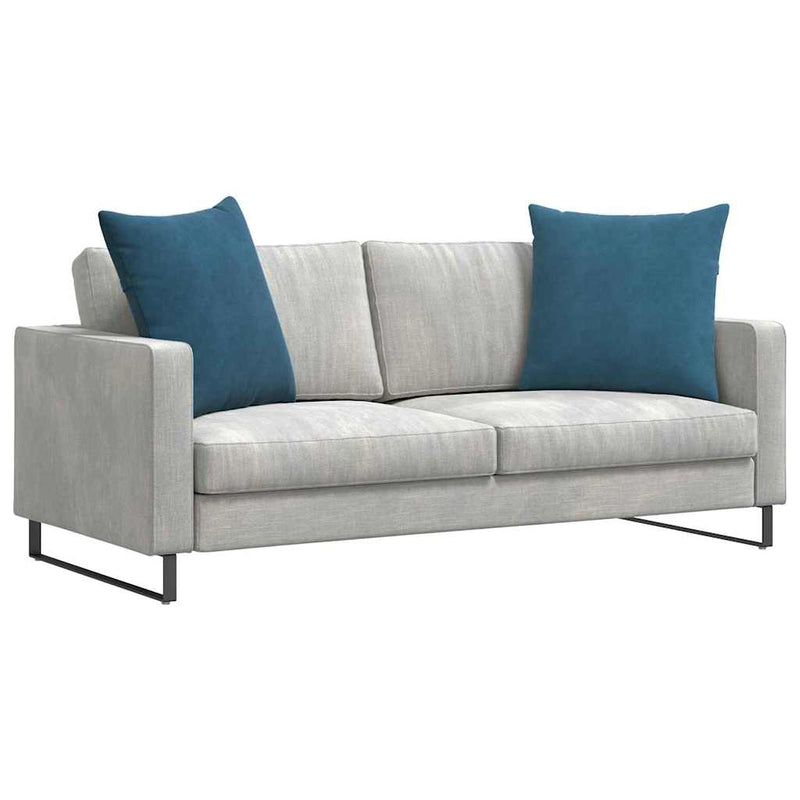 Load image into Gallery viewer, Vidaxl sofa kussens 2 stuks blauw 80 x 80 cm cordstof
