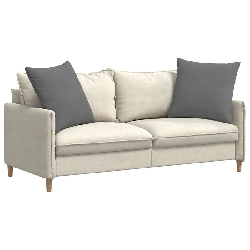 Load image into Gallery viewer, Vidaxl sofa kussens 2 stuks donkergrijs 80 x 80 cm stof
